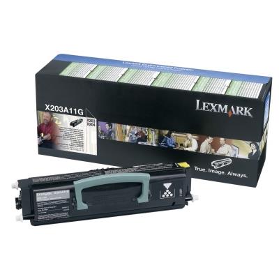 775121 Lexmark  Toner LEXMARK X203A11G sort 